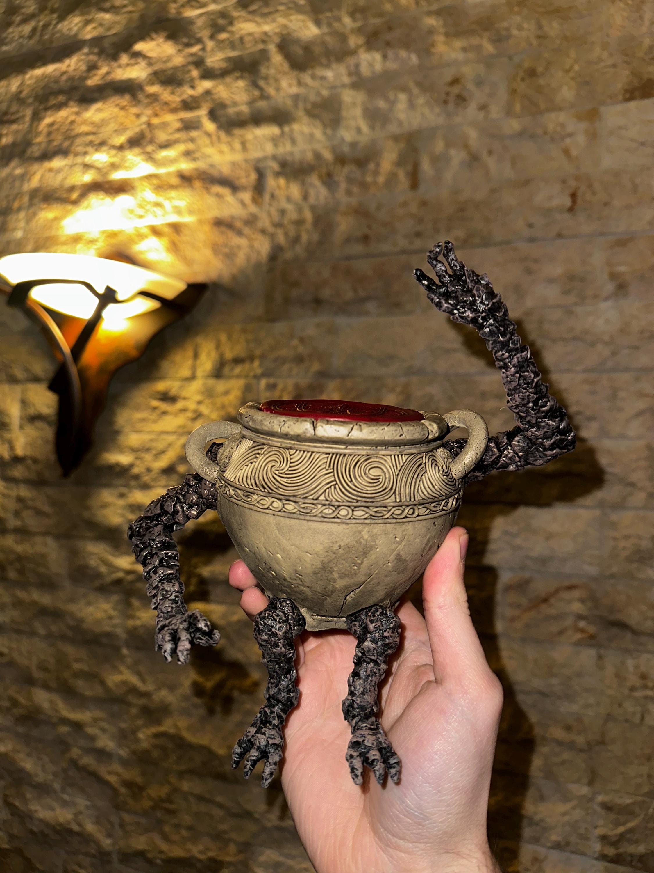 Alexander the jar, Iron fist , Hand-Painted Resin Statue, Elden Ring Collectible| Volitionminiatures