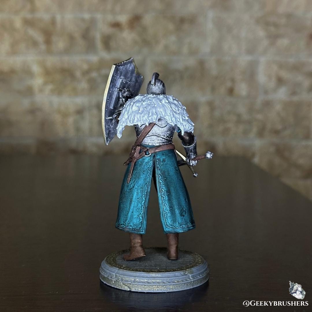 Faraam Knight / Wylder Skin Statue | Dark Souls × Nightreign Resin Figure | Painted & Unpainted | 16 K High-Detail Print