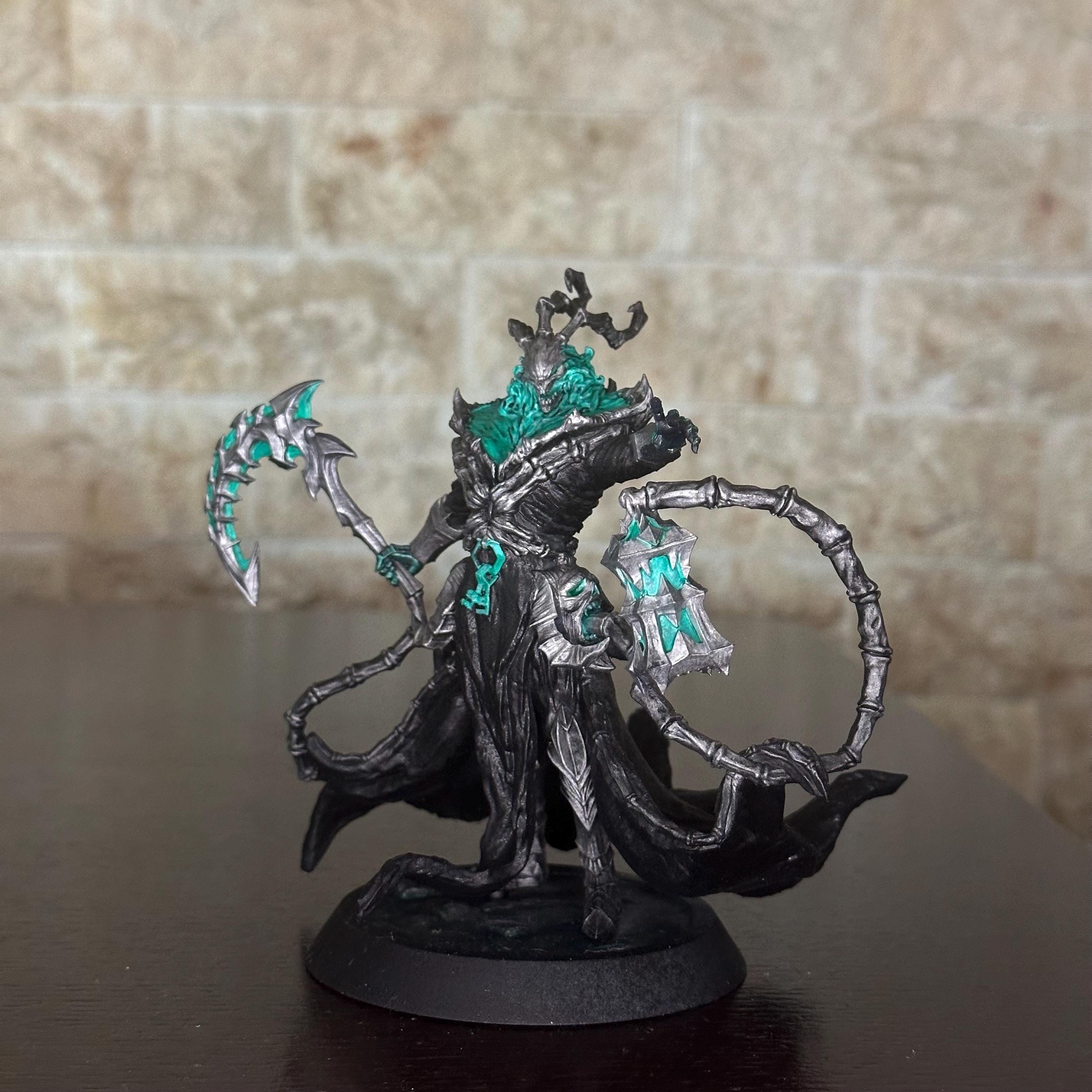 Thresh, hand painted, resin figure, League of Legends, 3d printed