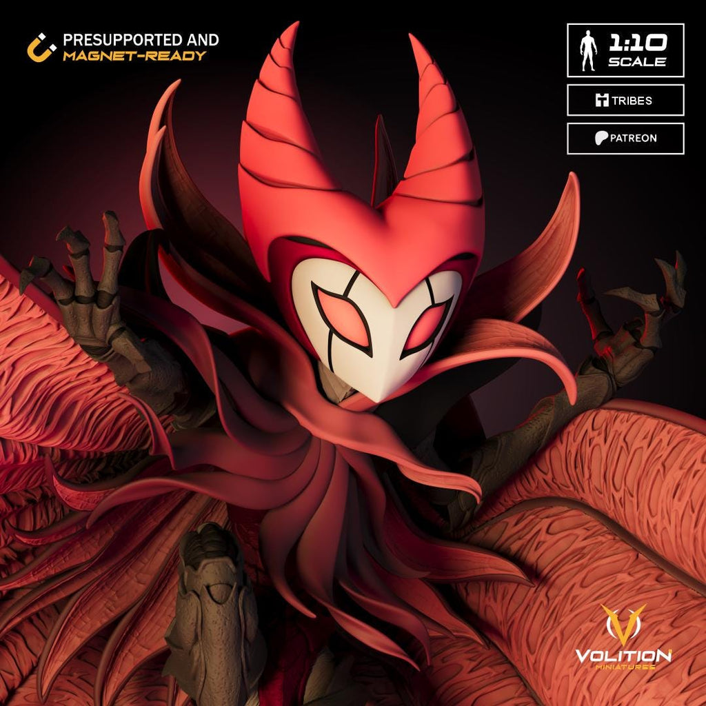 Nightmare King Grimm Statue | Hollow Knight Diorama, 1:10 Scale