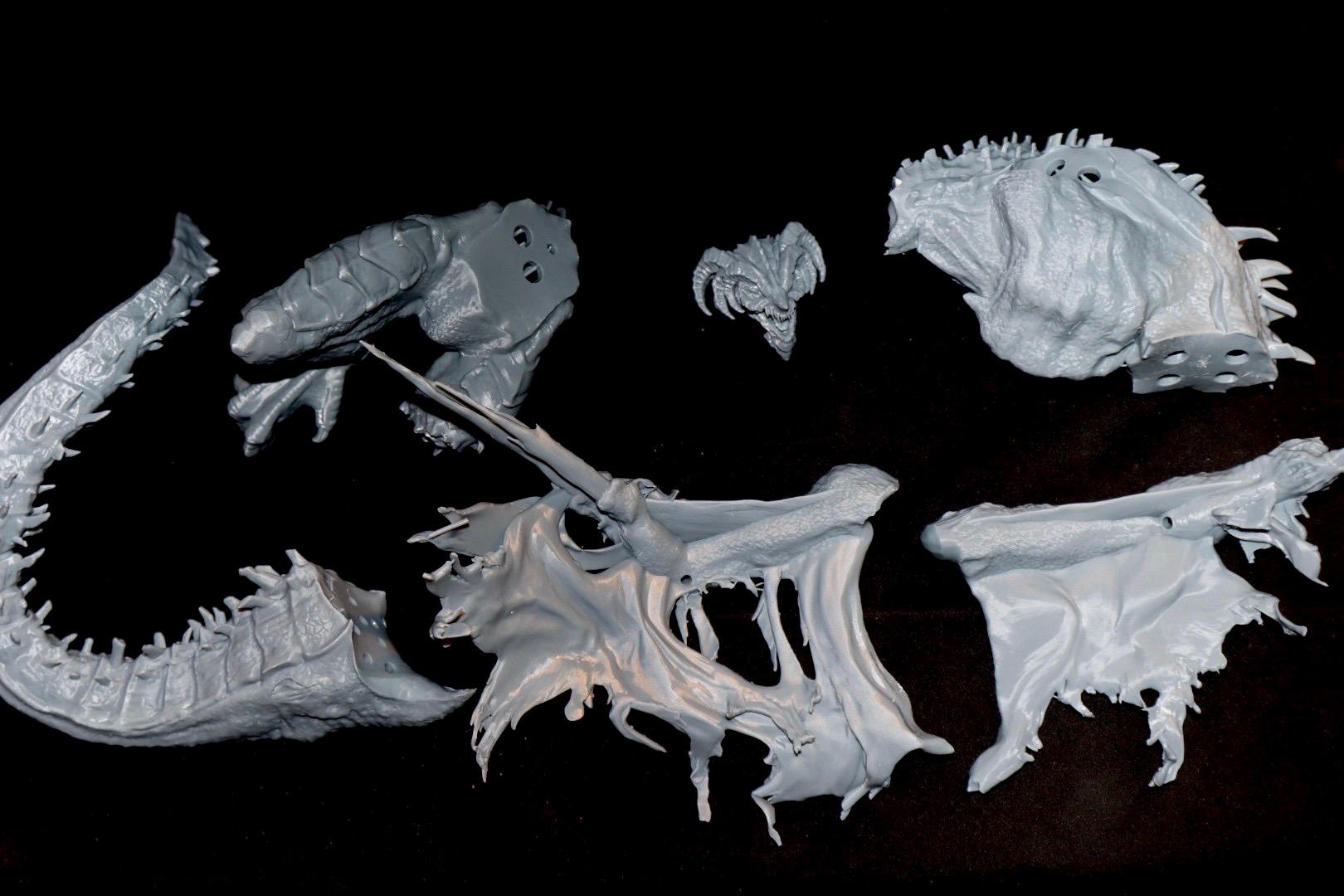 Bayle the Dread Gargantuan Dragon Scale Resin Figure from Elden Ring