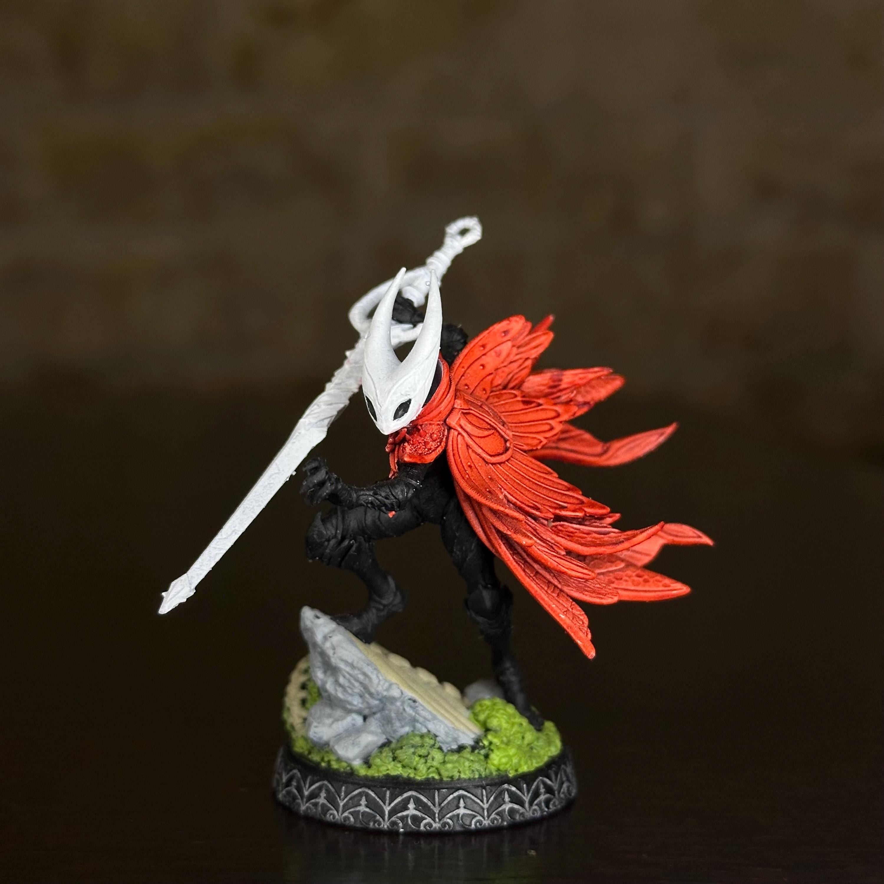 Hornet Miniature Resin Figurine | Hollow Knight Diorama, 32mm Scale