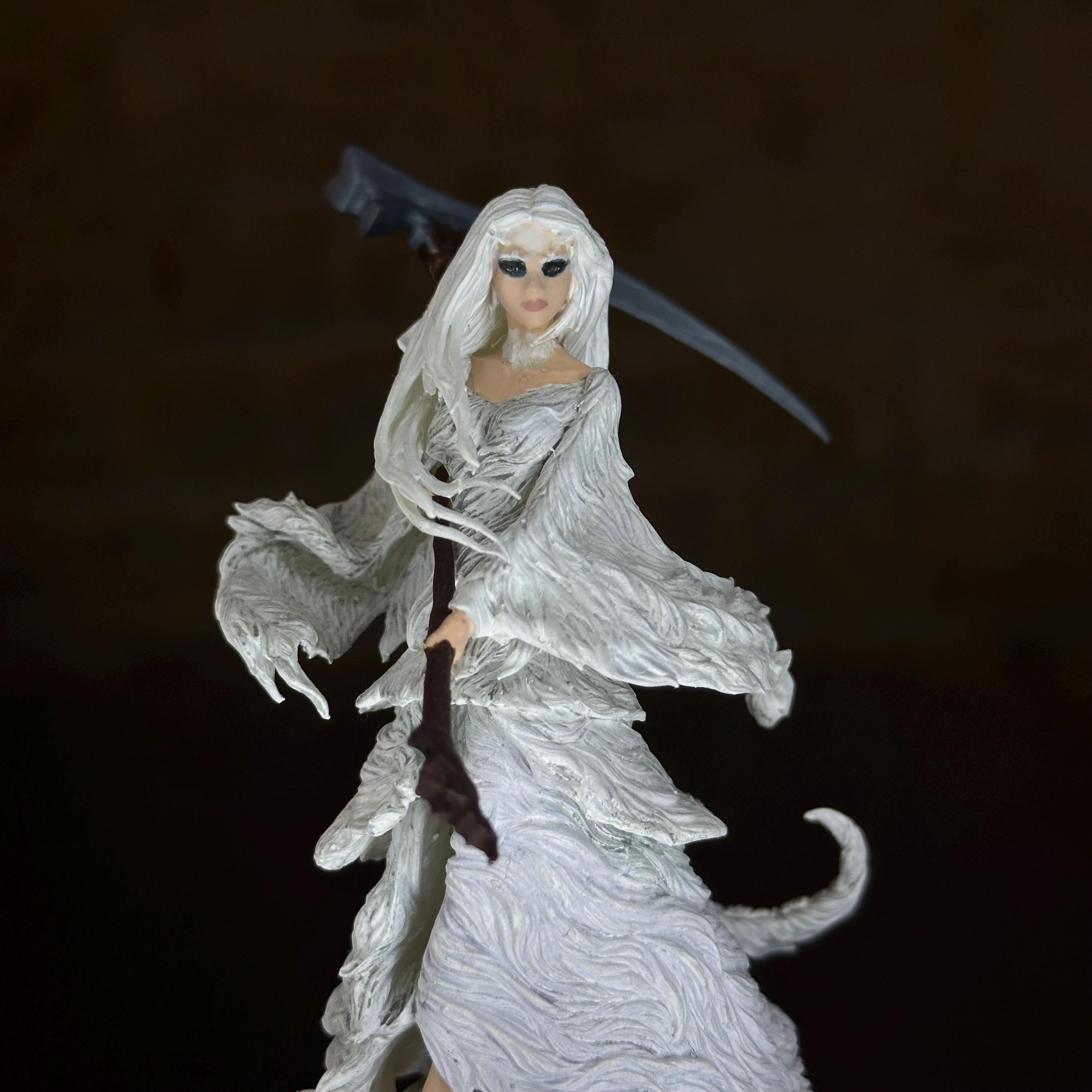 Crossbreed Priscilla| Dark Souls Statue |Highly Detailed| Painted-Unpainted |Diorama Fanart 249mm