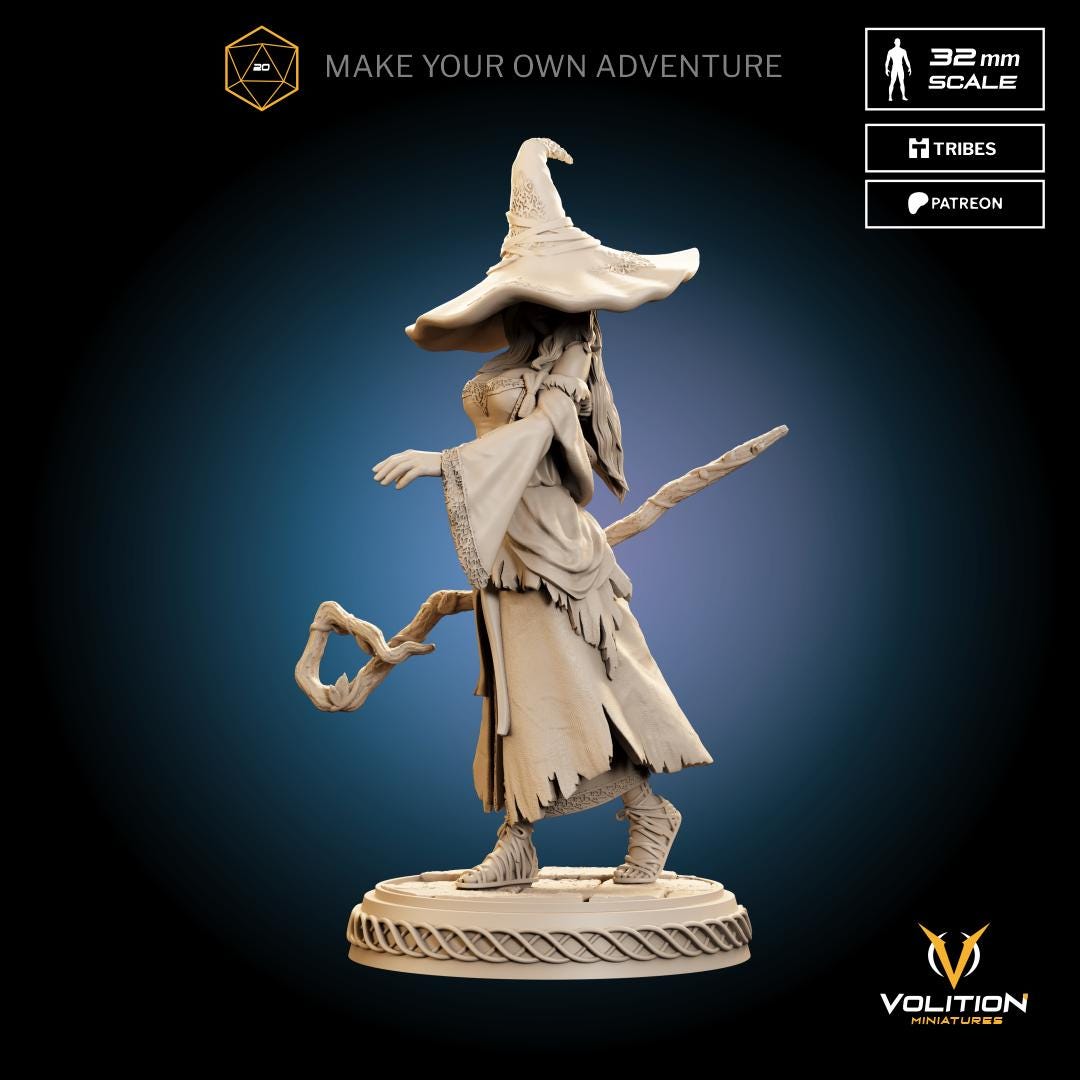 Recluse Miniature - Figure | Elden Ring: Nightreign Collectible | Hand-Painted Resin Statue | Multiple Sizes Available