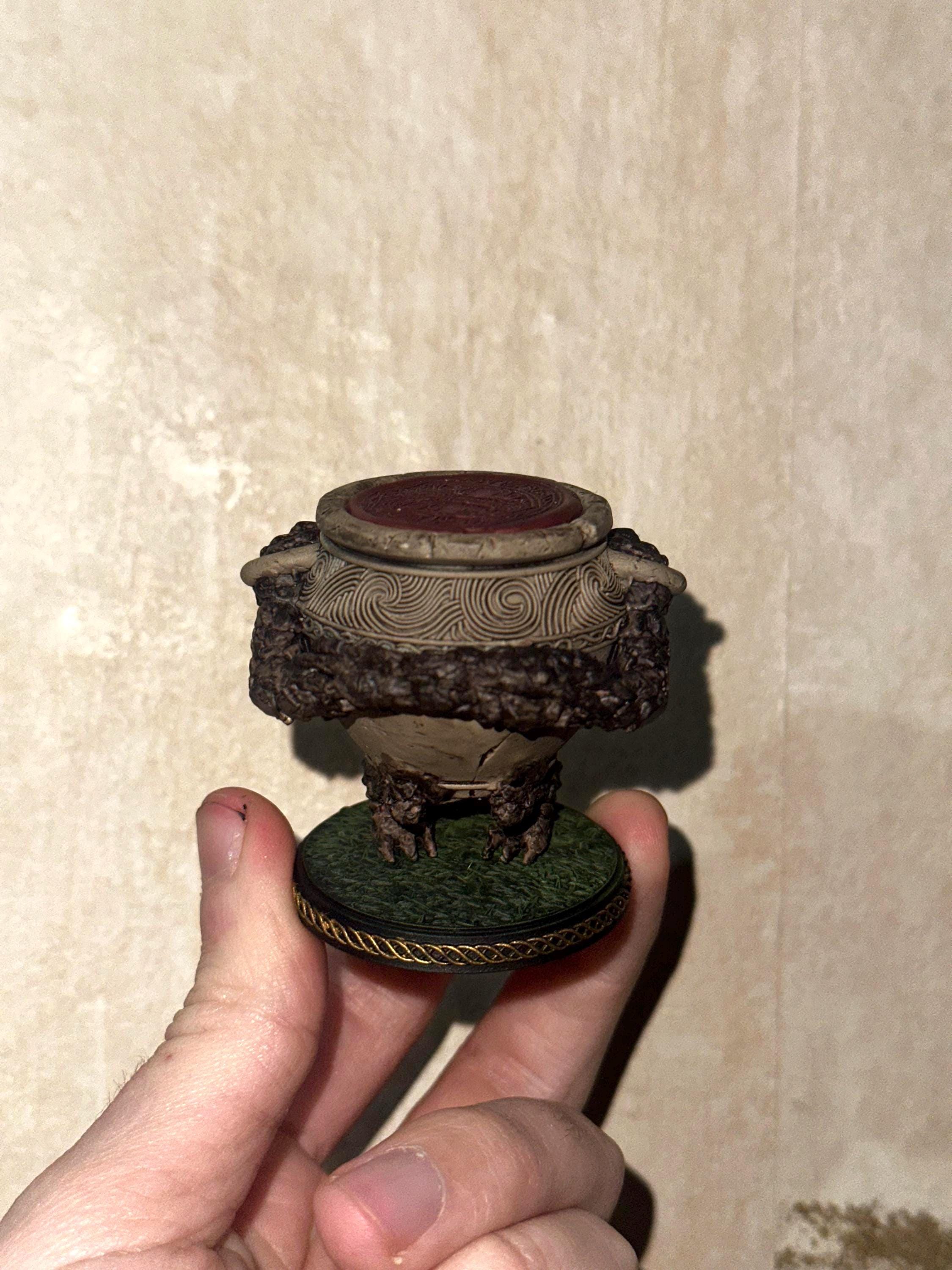 Alexander the jar, iron fist, miniature, Hand-Painted Resin, Elden Ring Collectible