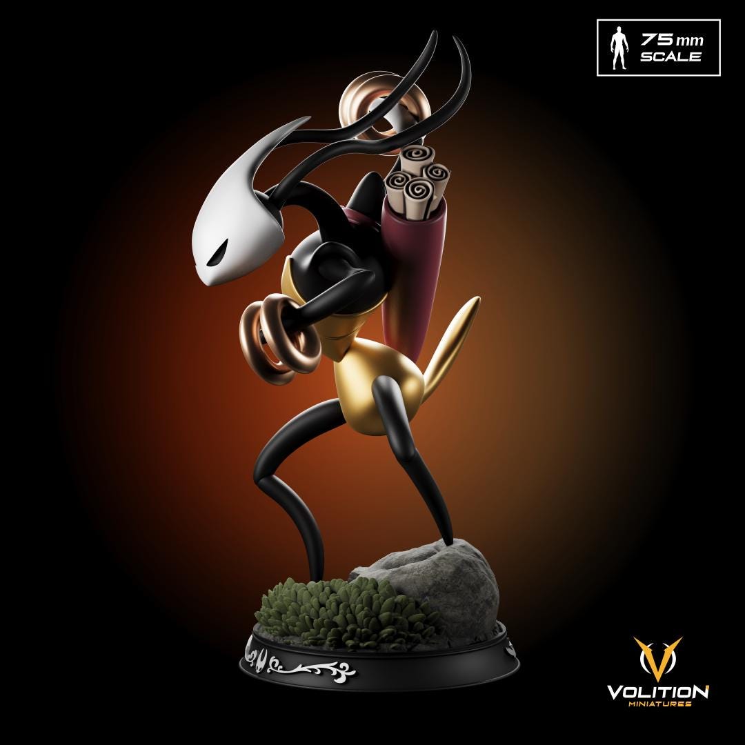 Shakra Figure from Silksong | Handmade Resin statue  | Highly Detailed | VolitionMiniatures Model | Painted & Unpainted |Diorama