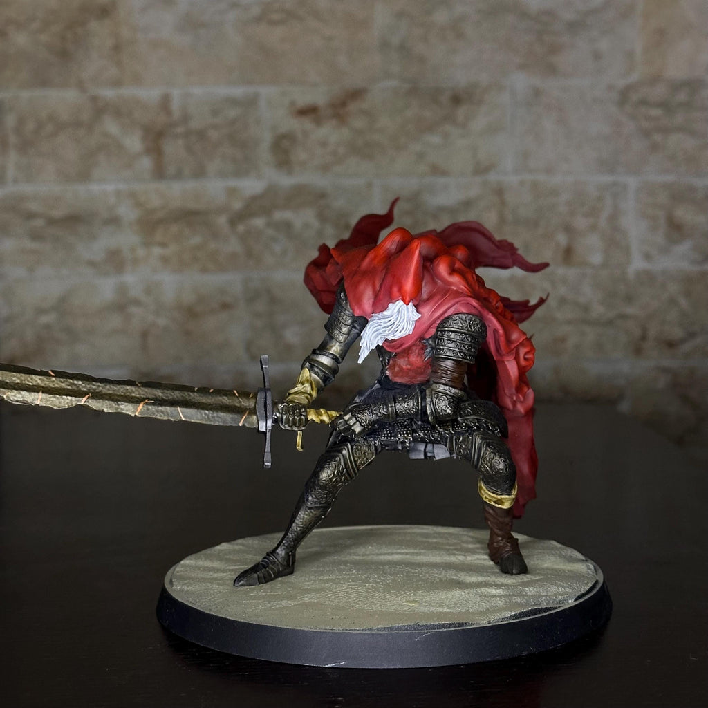 Slave Knight Gael Resin Figure | Dark Souls 3 Collectible Statue | Hand-Painted Fan Art | 16K High Detail | One-Piece Display Model