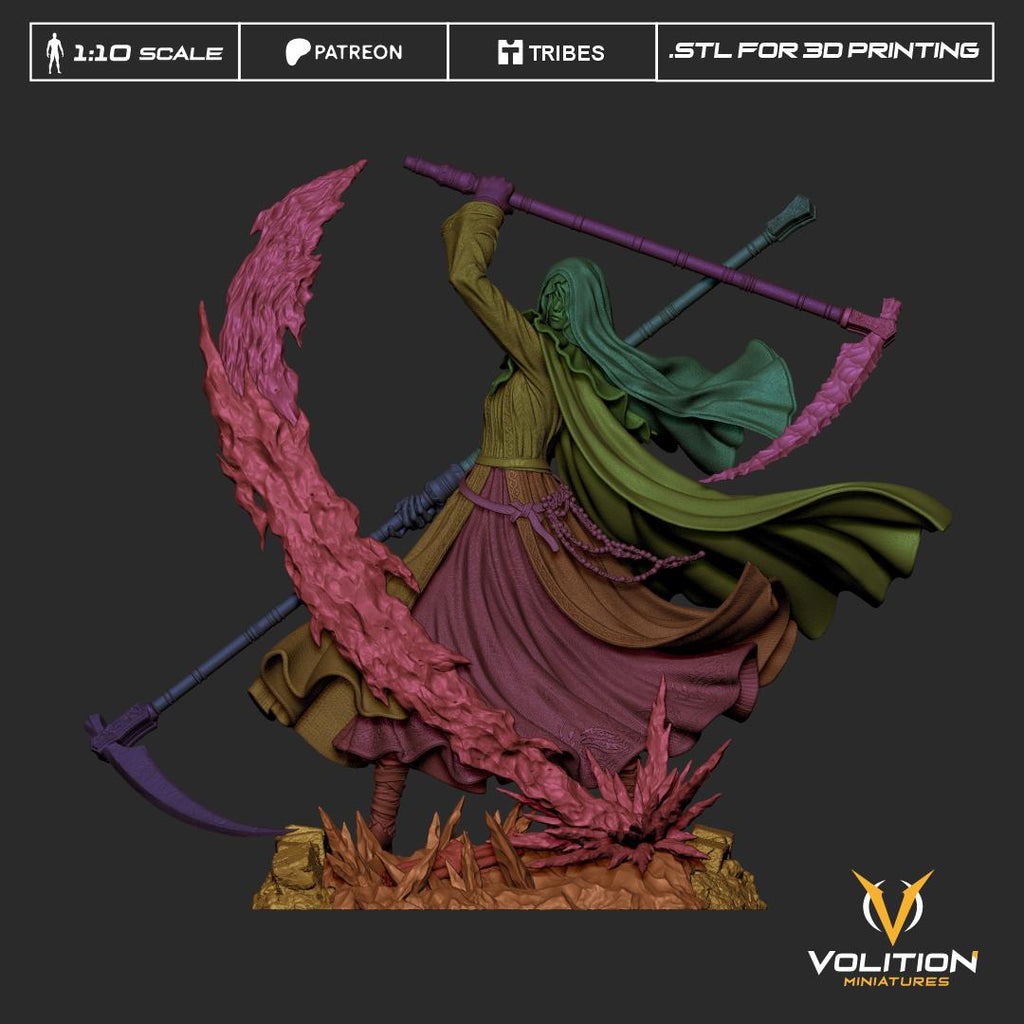 Sister Friede| 1:10 Dark Souls Statue |Highly Detailed| VolitionMiniatures Model | Painted-Unpainted |Diorama Fanart