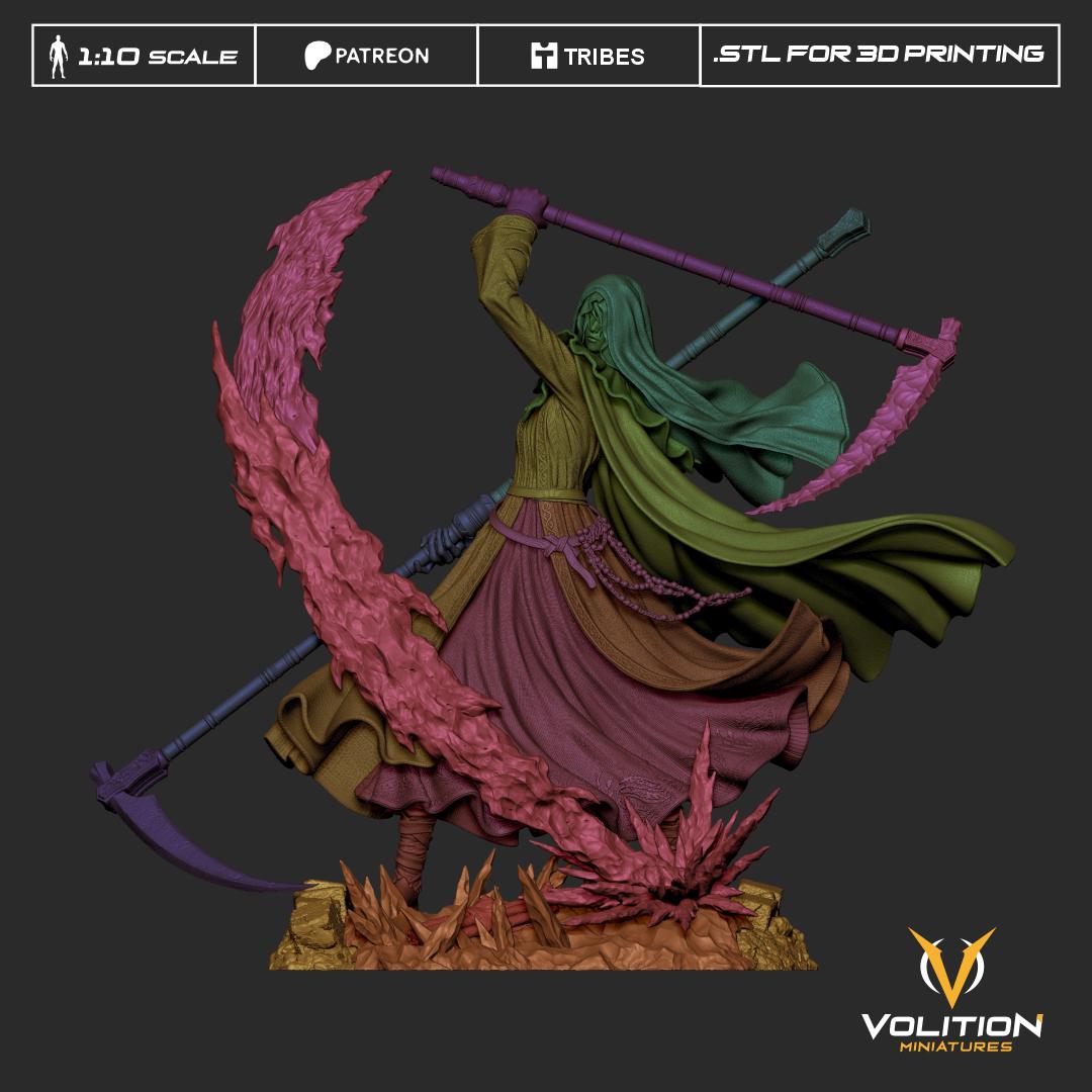 Sister Friede| 1:10 Dark Souls Statue |Highly Detailed| VolitionMiniatures Model | Painted-Unpainted |Diorama Fanart