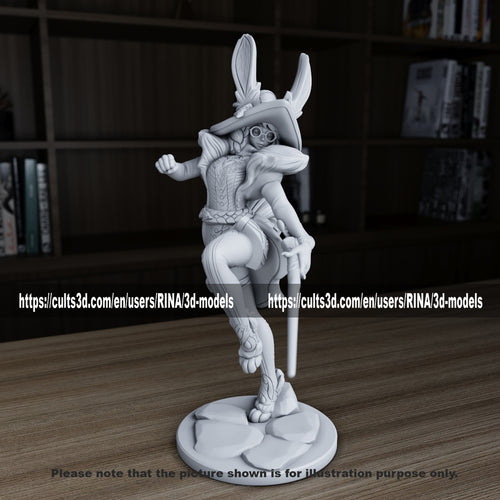 Aurora 3D Printed Figurine