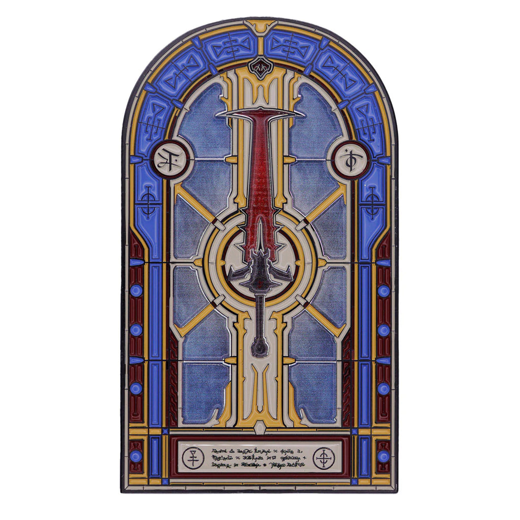 Doom Limited Edition Crucible Sword Stained Glass Window Ingot