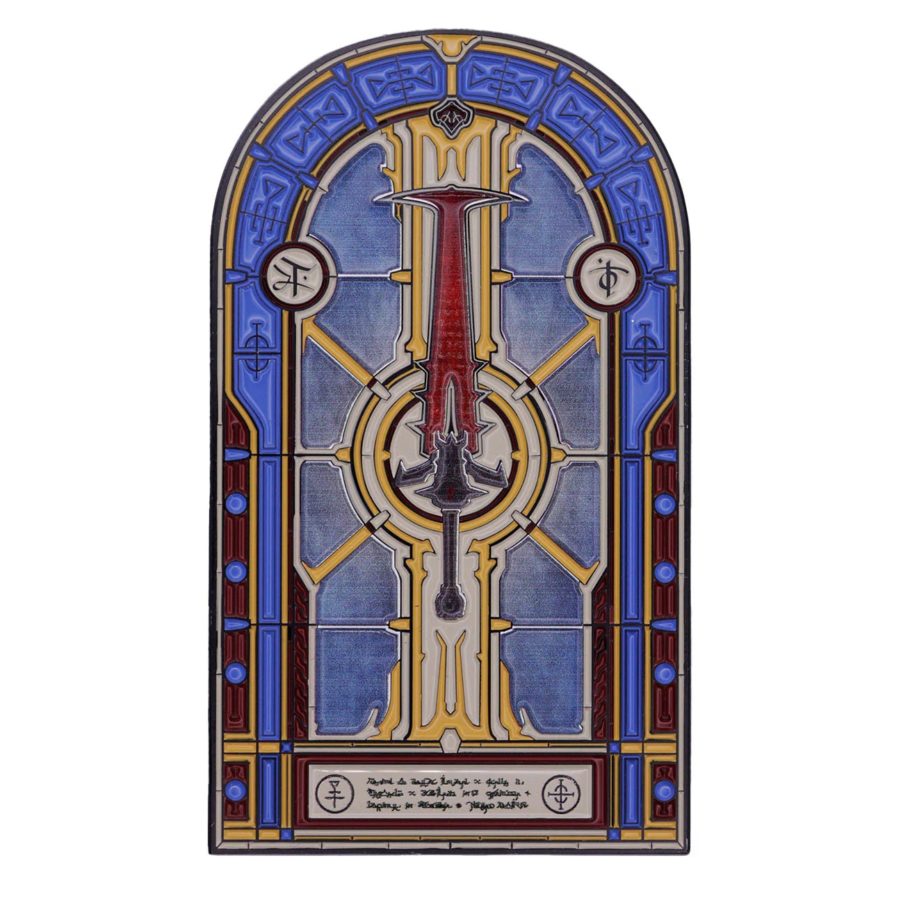Doom Limited Edition Crucible Sword Stained Glass Window Ingot