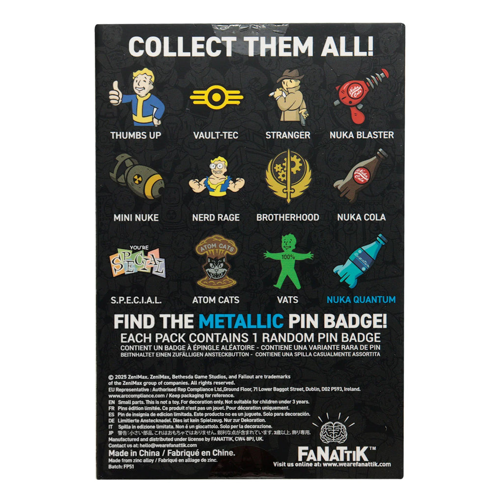 Fallout Mystery Pins Volume 2 (12 τμχ)