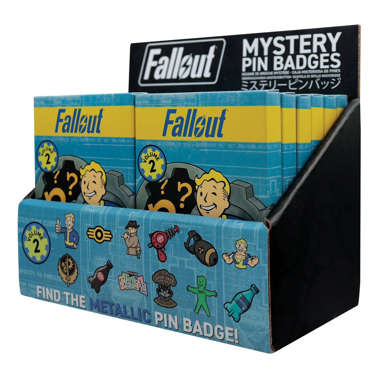 Fallout Mystery Pins Volume 2 (12 τμχ)