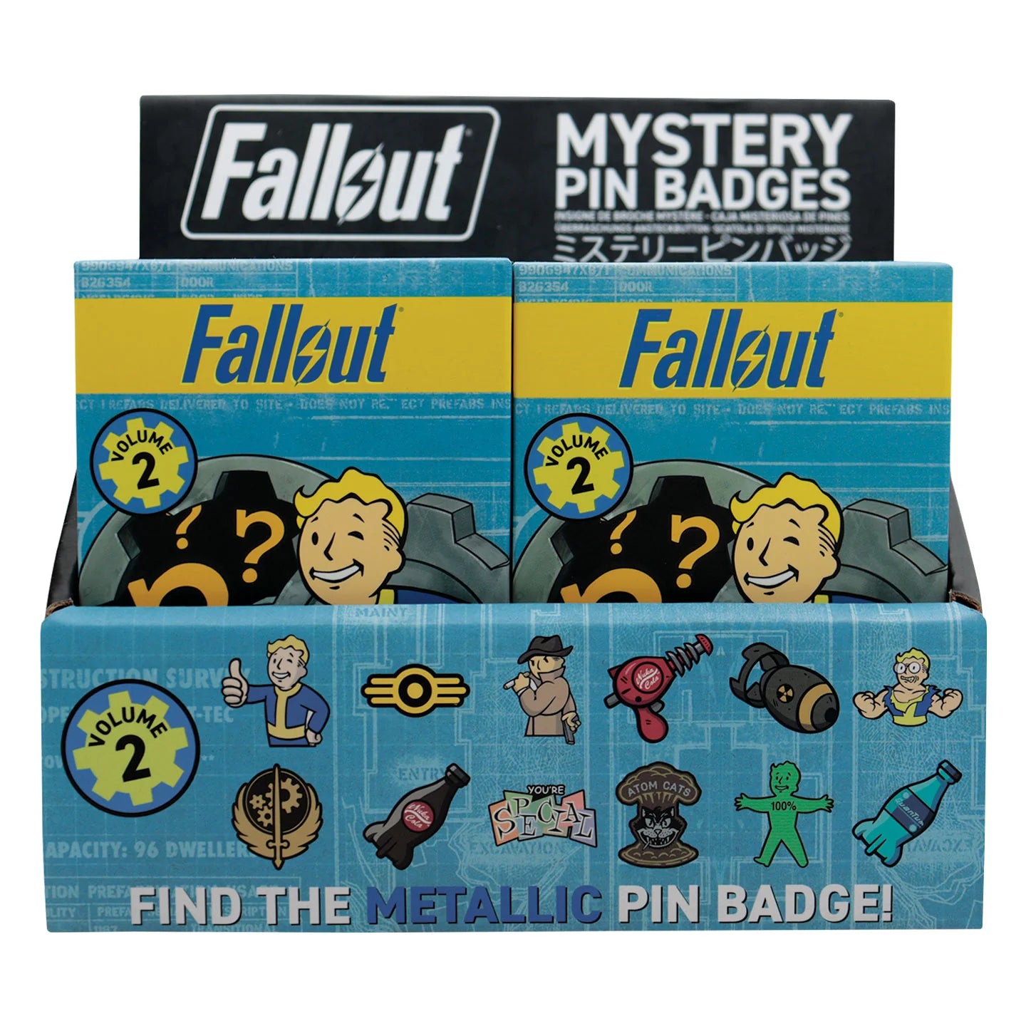 Fallout Mystery Pins Volume 2 (12 τμχ)