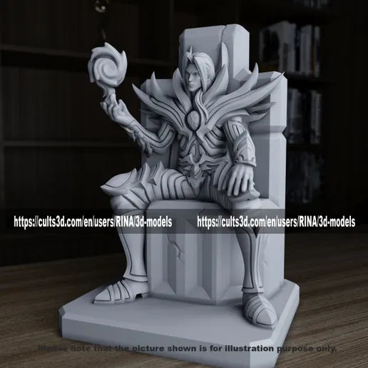 Blood Lord Vladimir 3D Printed Figure