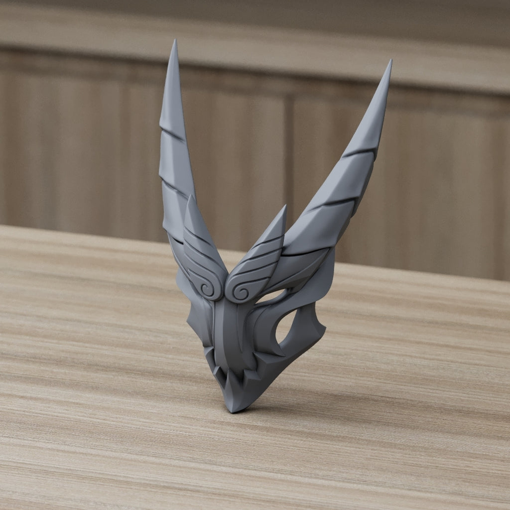 Blood Moon Yasuo Cosplay Mask