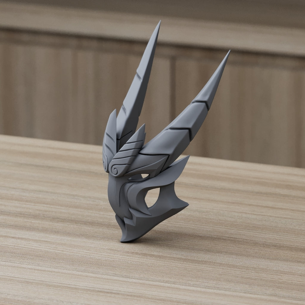 Blood Moon Yasuo Cosplay Mask