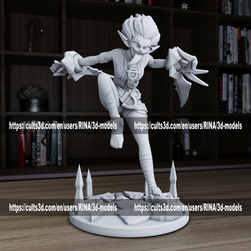 Briar 3D Printed Figure