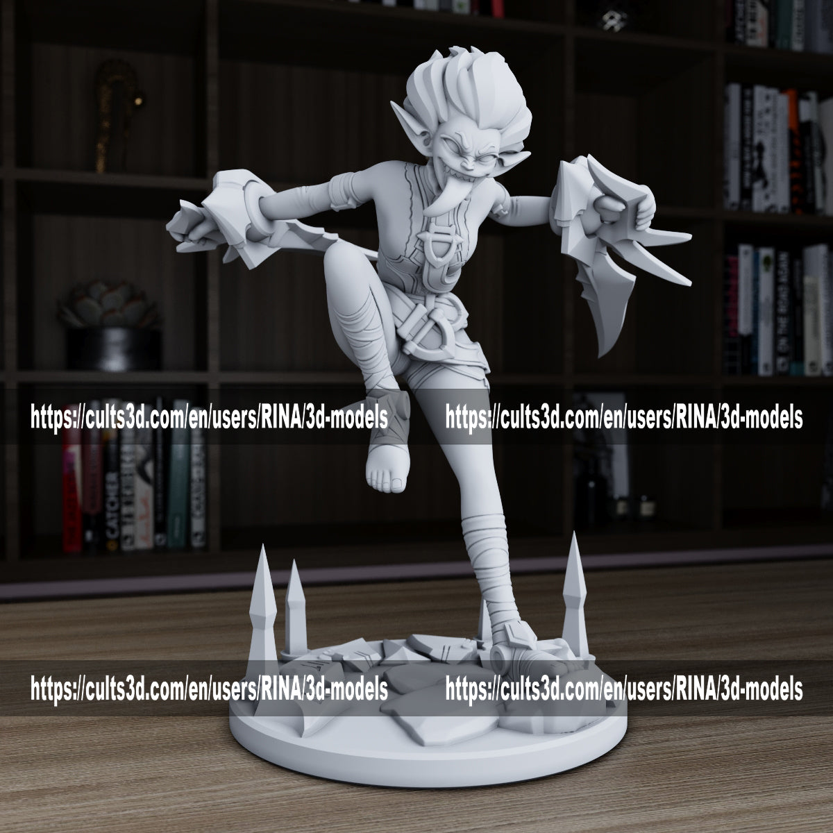 Briar 3D Printed Figure
