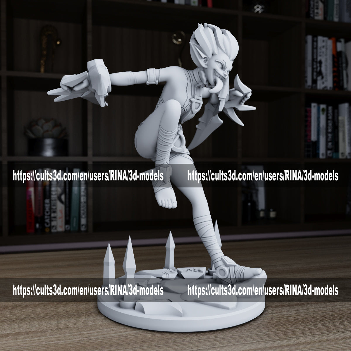 Briar 3D Printed Figure
