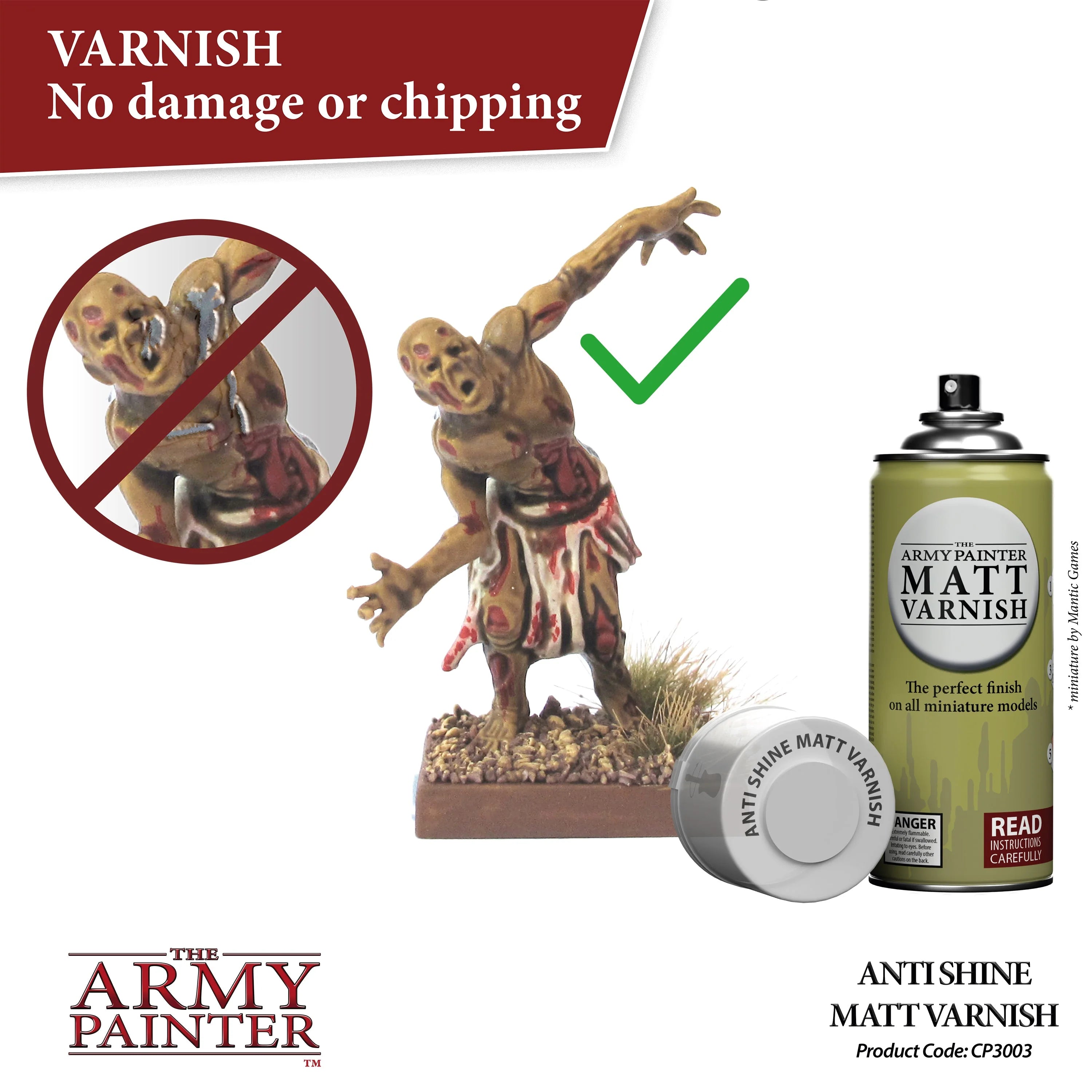 Colour Primer: Anti Shine Matt Varnish
