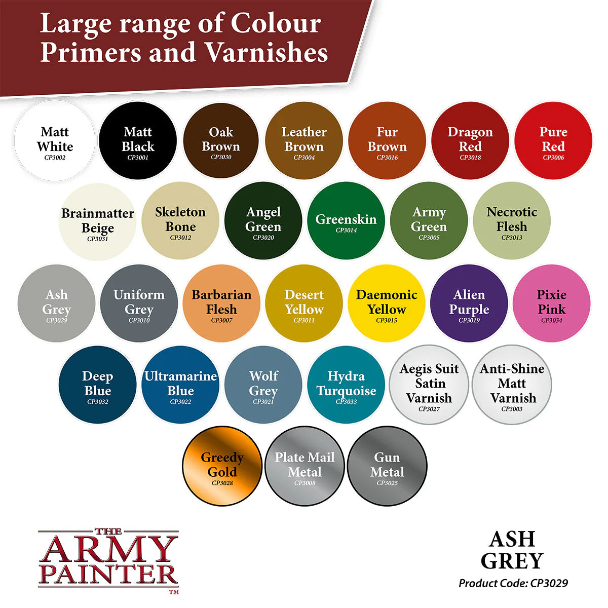 Colour Primer: Ash Grey