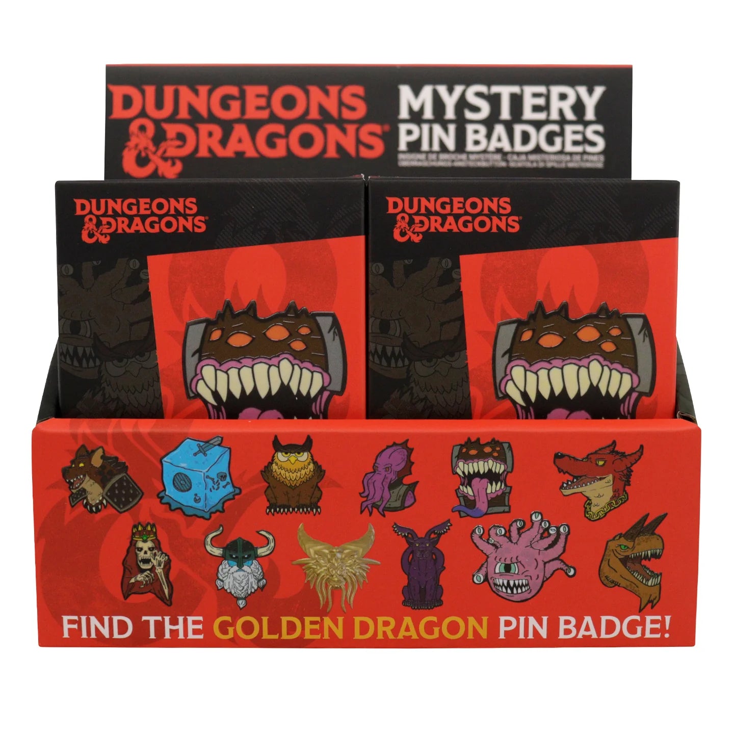 Dungeons & Dragons 50th Anniversary Mystery Pin Badge CDU