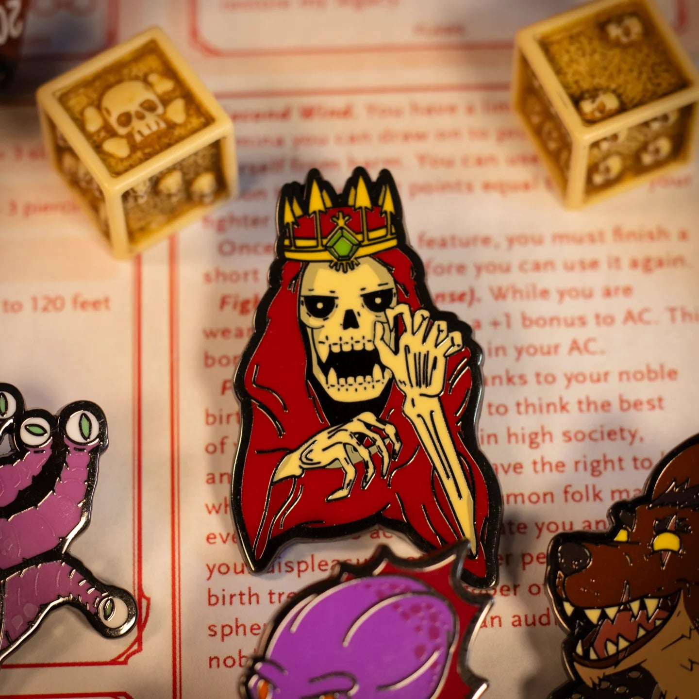 Dungeons & Dragons 50th Anniversary Mystery Pin Badge CDU