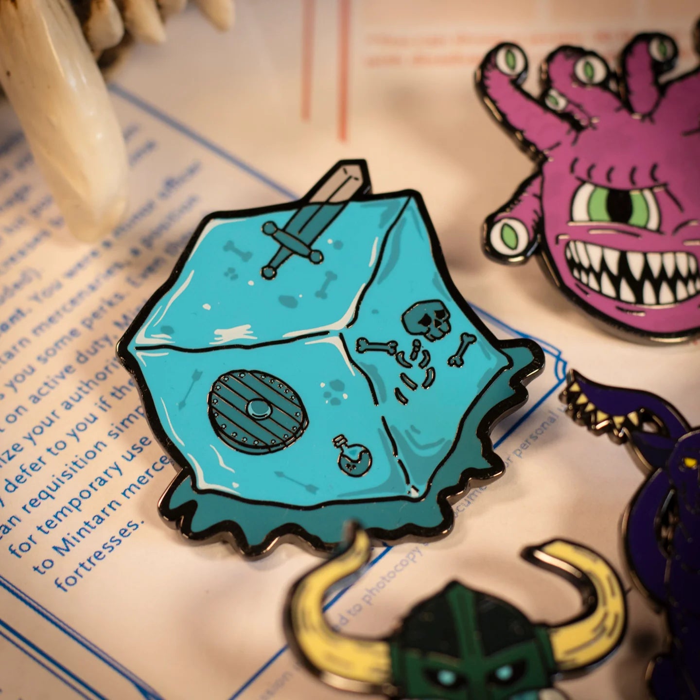 Dungeons & Dragons 50th Anniversary Mystery Pin Badge CDU