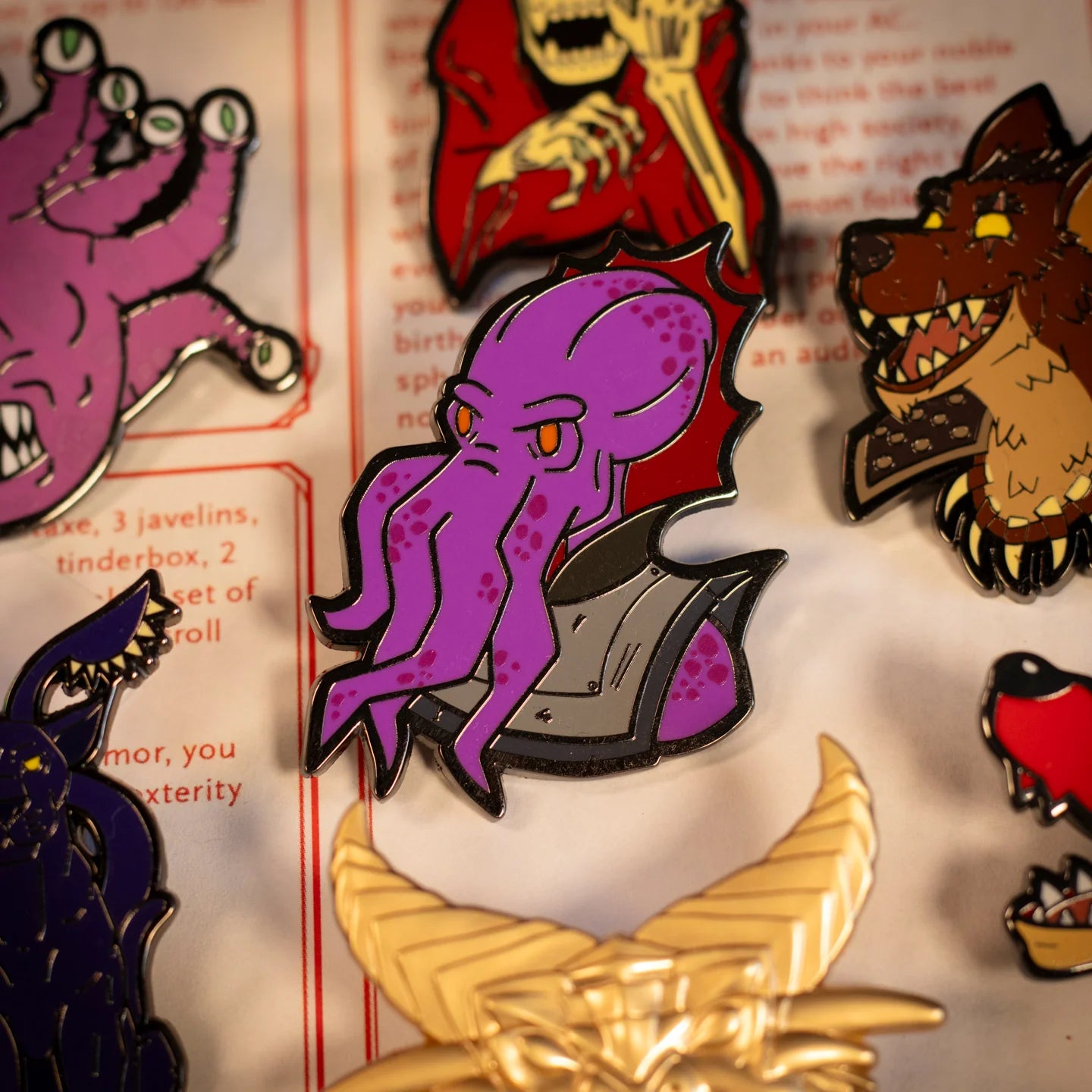 Dungeons & Dragons 50th Anniversary Mystery Pin Badge CDU