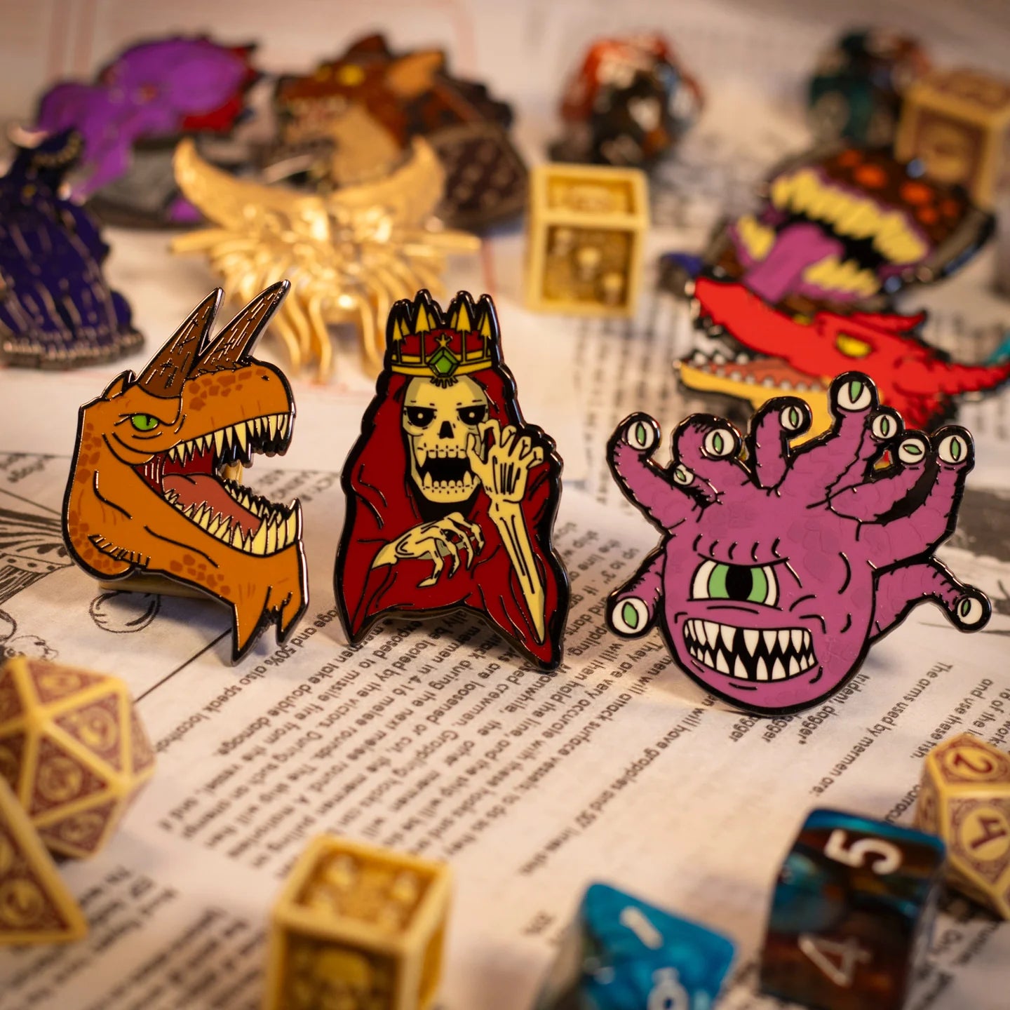 Dungeons & Dragons 50th Anniversary Mystery Pin Badge CDU