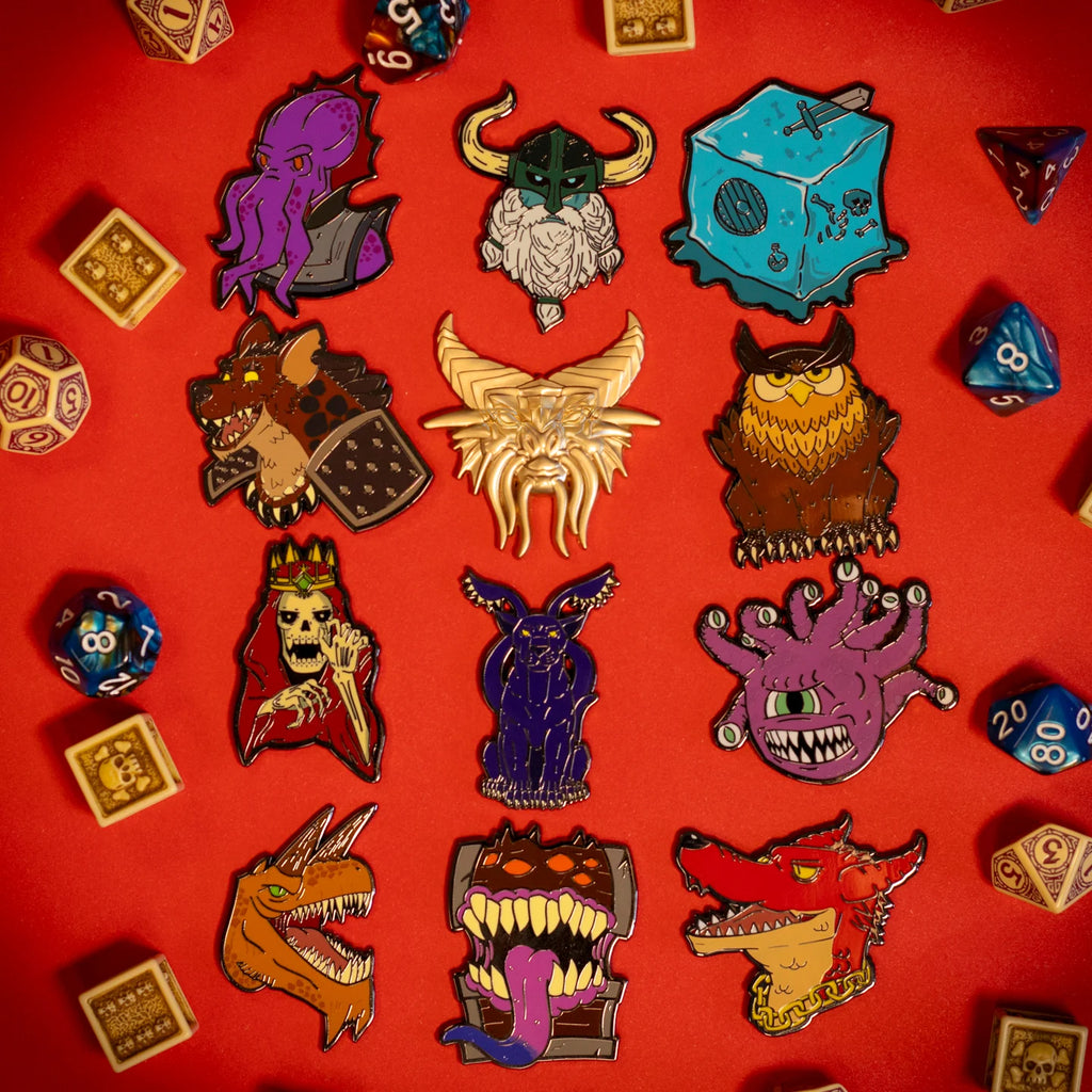 Dungeons & Dragons 50th Anniversary Mystery Pin Badge CDU