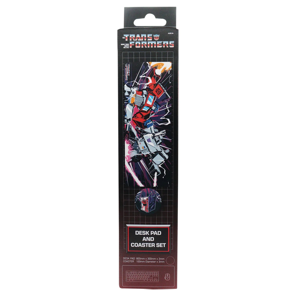 Transformers Desk Pad & Coaster Set