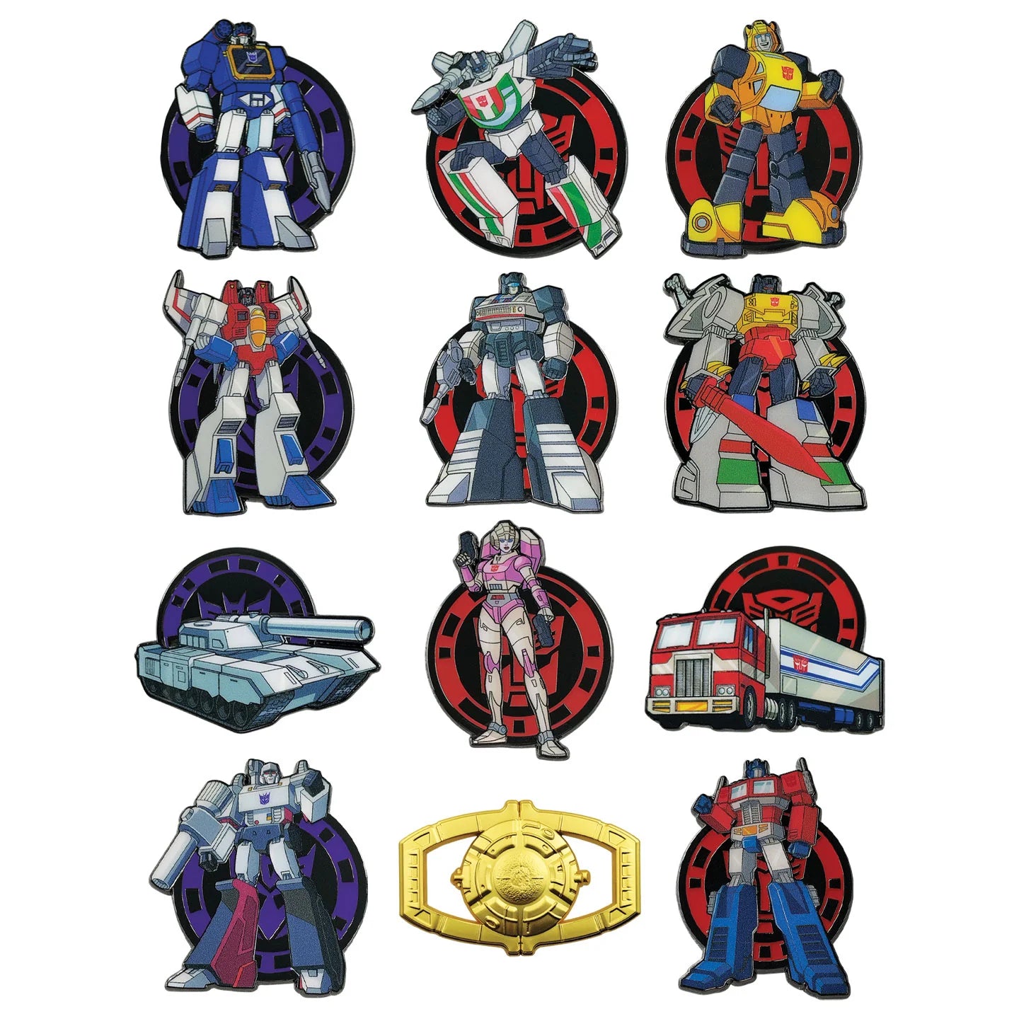 Transformers Mystery Pin Badges (12 τμχ)