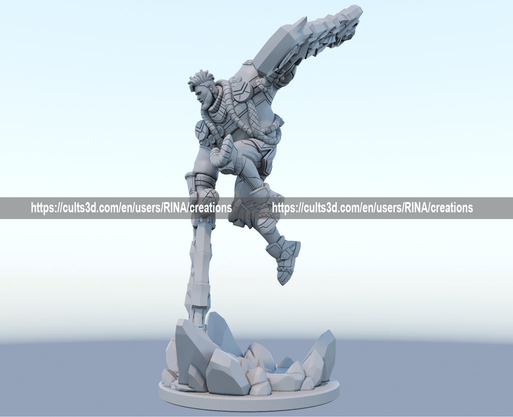 K'Sante 3D Printed Figure