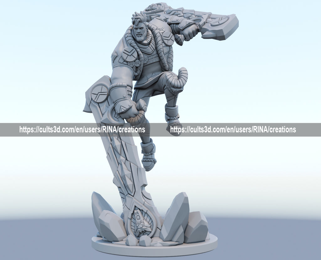 K'Sante 3D Printed Figure