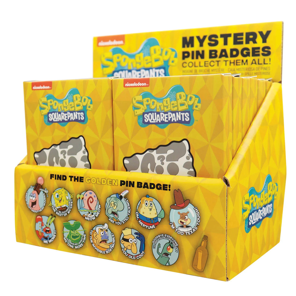 SpongeBob SquarePants Mystery Pin Badge CDU