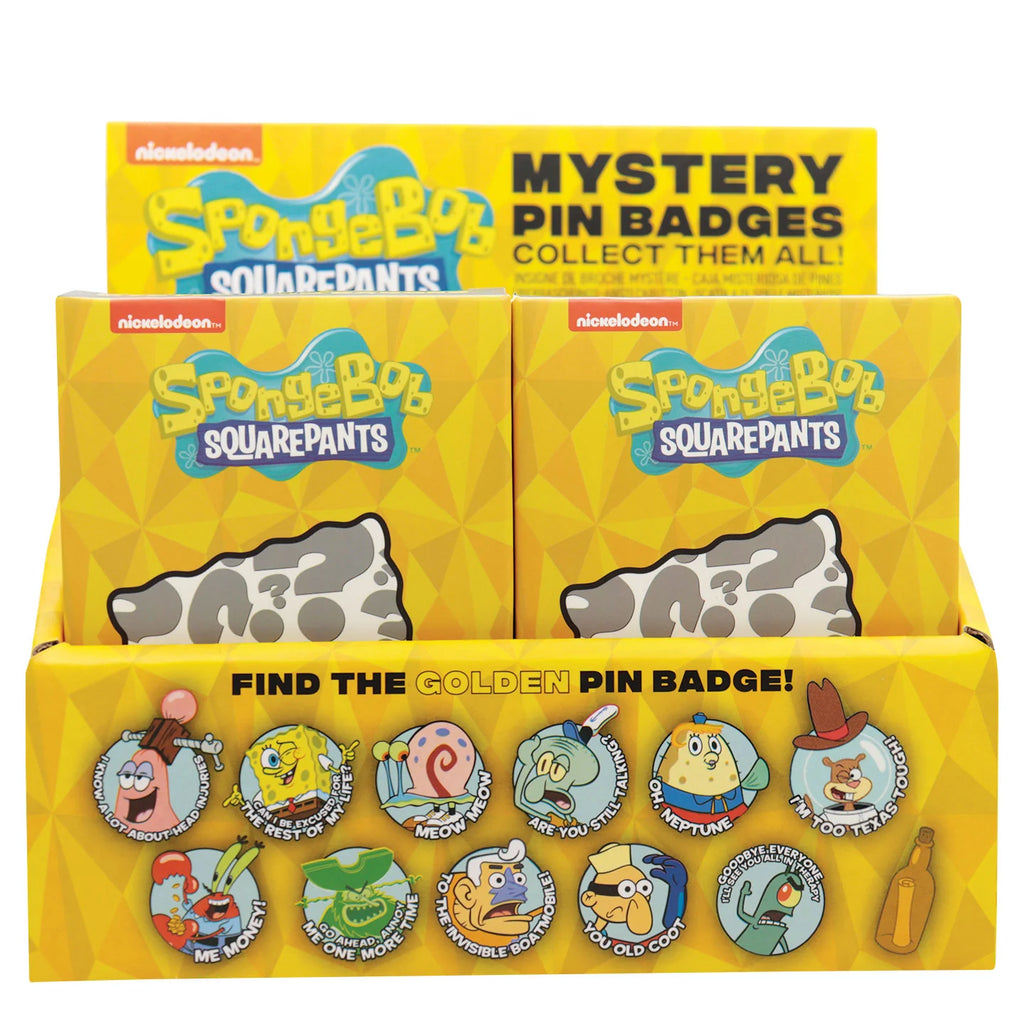 SpongeBob SquarePants Mystery Pin Badge CDU