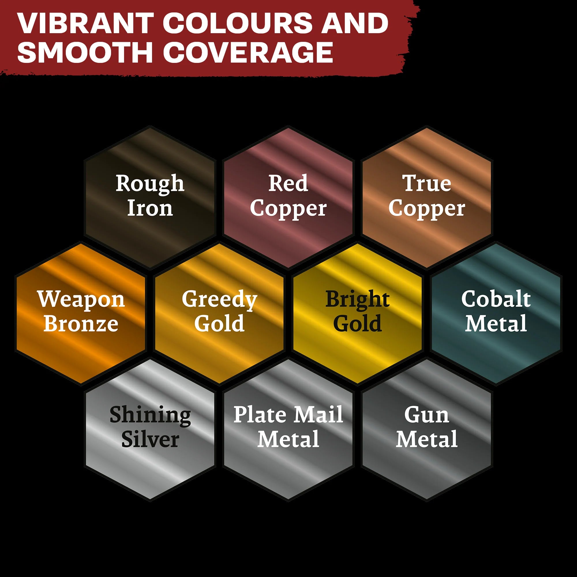 Warpaints Fanatic: Metallics Set