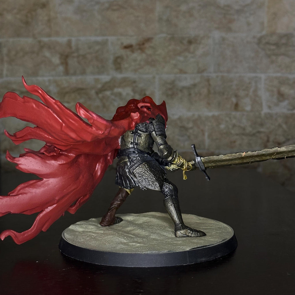 Slave Knight Gael Resin Figure | Dark Souls 3 Collectible Statue | Hand-Painted Fan Art | 16K High Detail | One-Piece Display Model