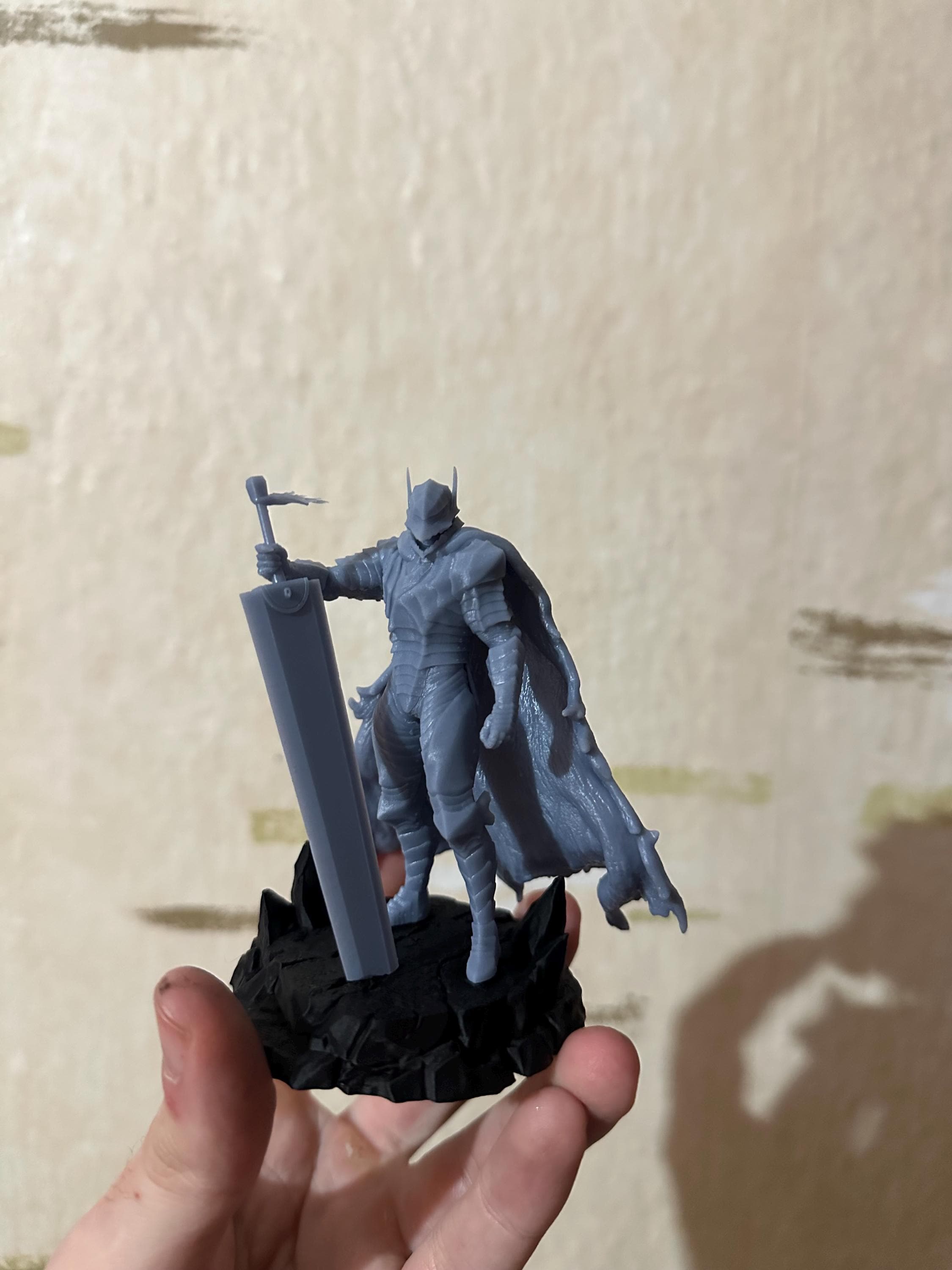 Guts Berserker Armor Painted Statue | Berserk Resin Statue