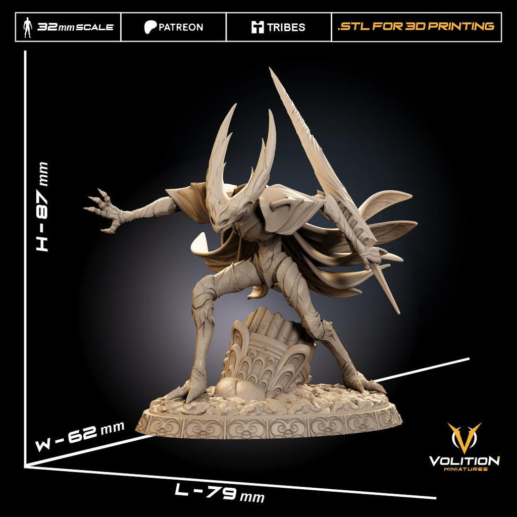 Pure Vessel Miniature Resin Figurine | Hollow Knight Diorama, 32mm Scale