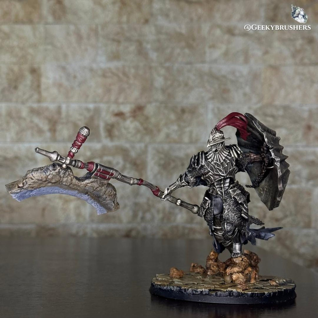 Dragon slayer armour l Dark Souls 3 Collectible Statue | Resin Figure |Hand-Painted Fan Art | 16K High Detail | One-Piece Display Model