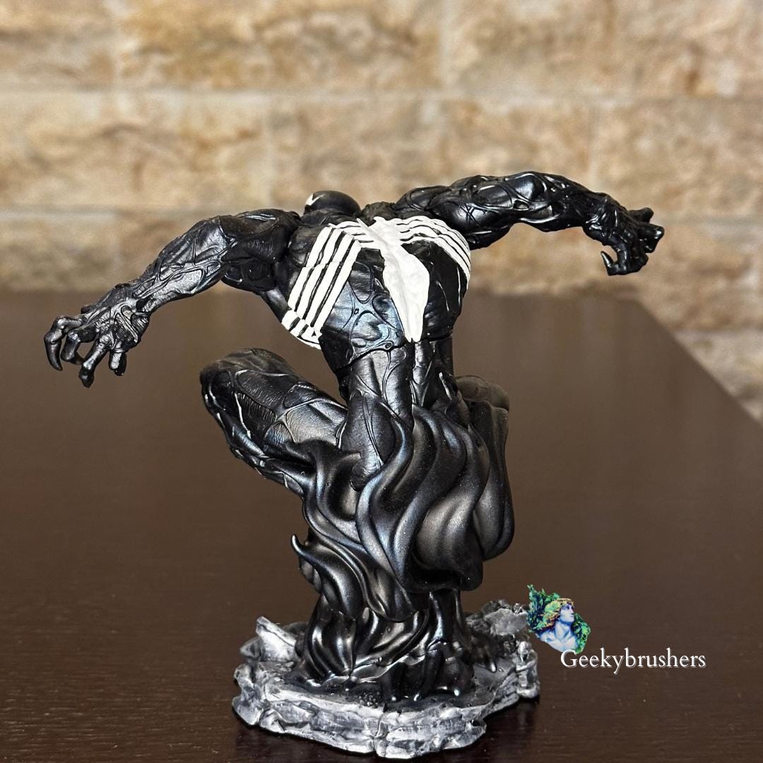 Venom Resin Figure | Hand Painted 125mm statue | Spiderman Collectible Display
