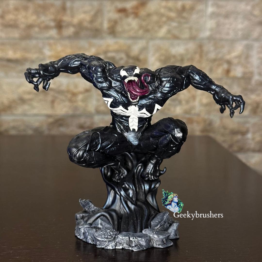 Venom Resin Figure | Hand Painted 125mm statue | Spiderman Collectible Display