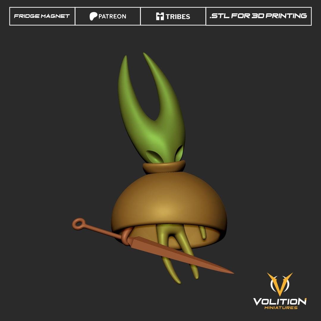 Floating Hornet Magnet  Resin Figure | VolitionMiniatures 75mm Diorama