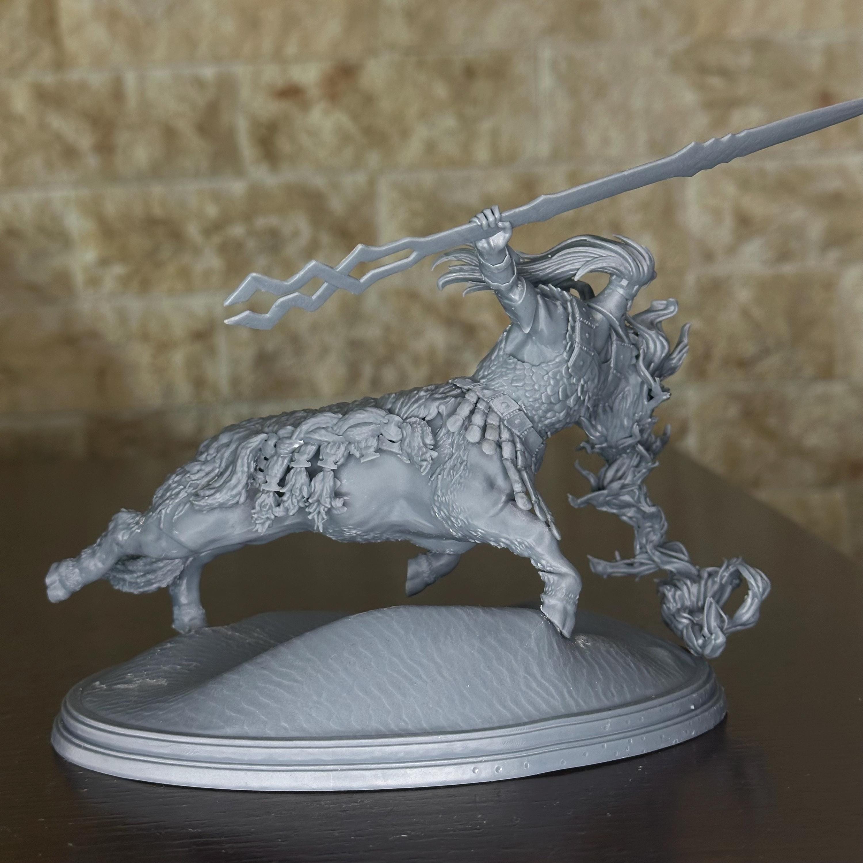 Darkdrift Knight| Fulghor Champion of Nightglow| Elden Ring: Nightreign Resin Figure | Hand-Painted Collectible | Fromsoftware statue