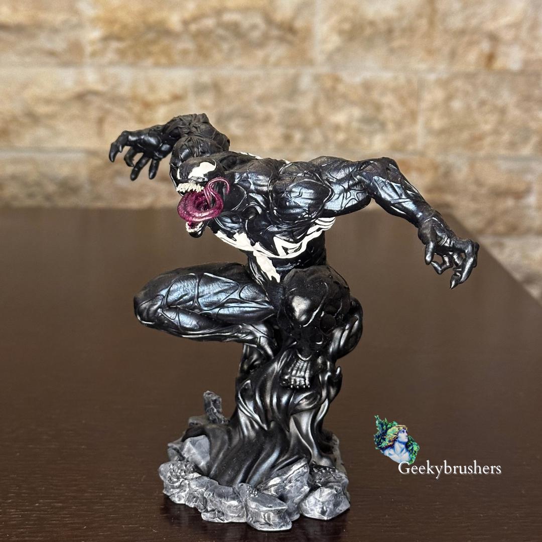 Venom Resin Figure | Hand Painted 125mm statue | Spiderman Collectible Display