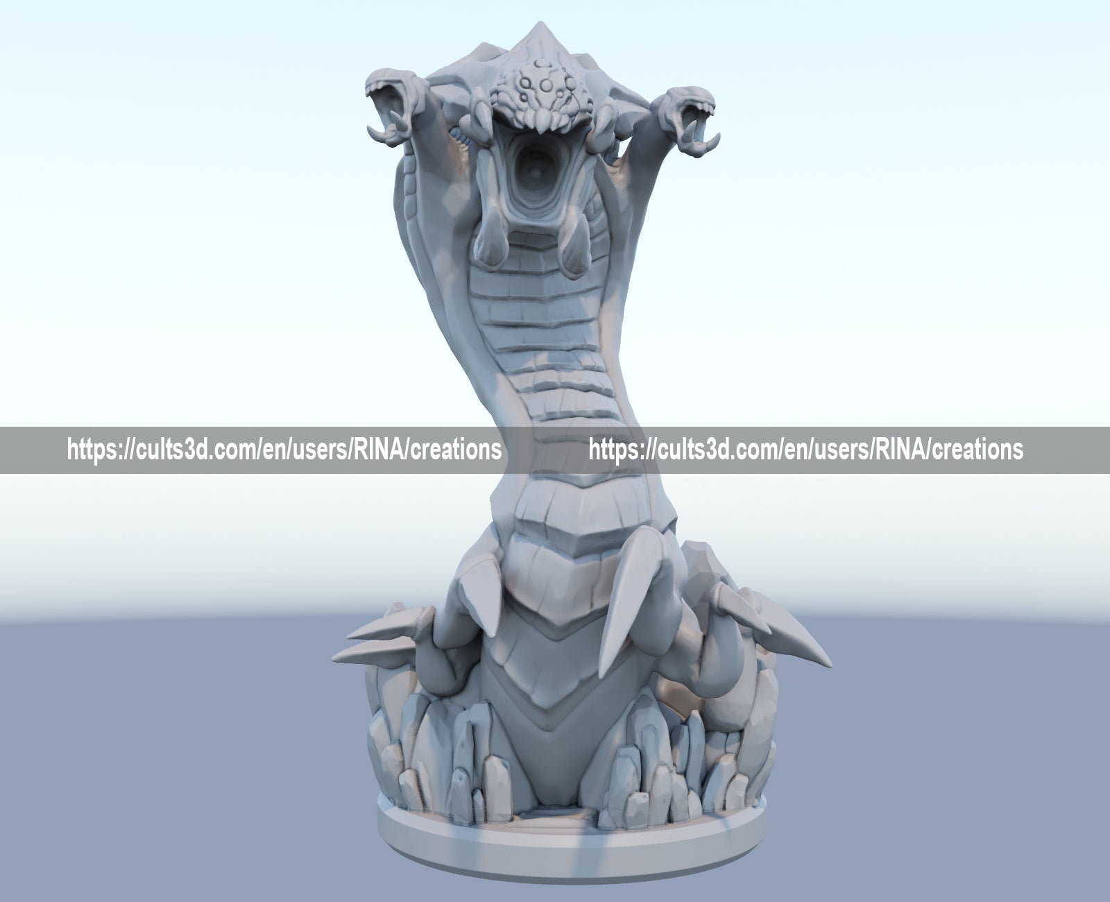 Baron Nashor 3D Printed Figure